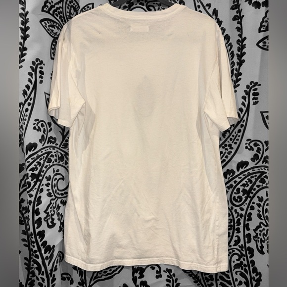 PacSun White Grapic T-Shirt Large - Picture 2 of 4